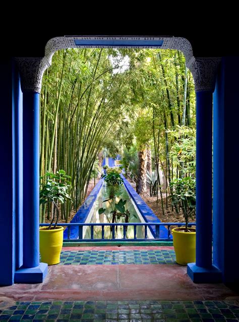 EN IMAGES : Le jardin Majorelle à Marrakech, le paradis en vert et bleu ...