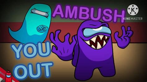 Ambush You Out - Among us Mashup - Animation + Lyric Video - YouTube