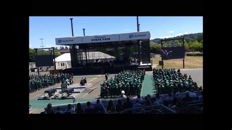 Emerald Ridge High School Graduation Class of 2015 "Let It Go" - YouTube