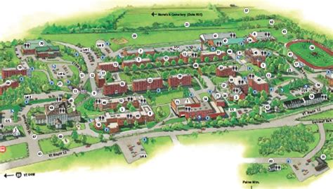 Campus Map & Directions | Norwich University