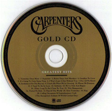 carpenters-gold:-greatest-hits – cdholikas