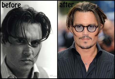 Johnny Depp- before & after | Icon Magazine