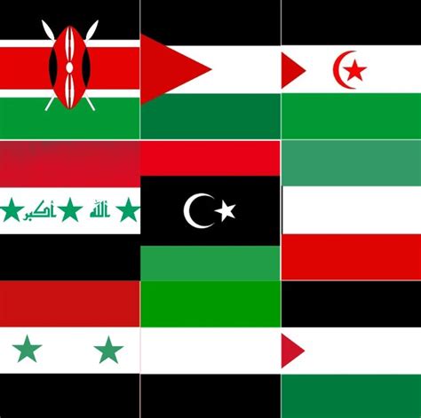 10+ Countries with Red, White, Black, and Green Flag - Blendspace