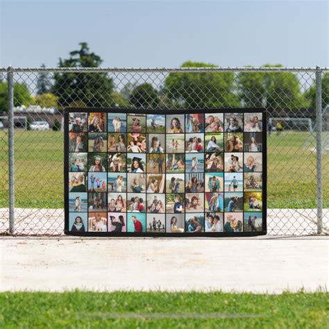 Create Your Own 60 Photo Collage Banner | Zazzle