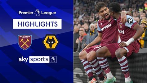 West Ham 3-0 Wolves | Premier League highlights | Football News | Sky ...