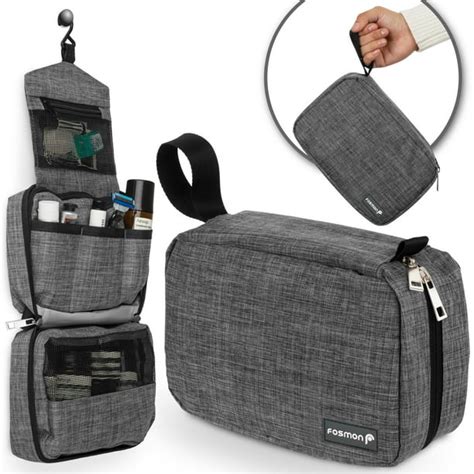 Fosmon - Fosmon Large Capacity Hanging Toiletry Bag, Portable ...