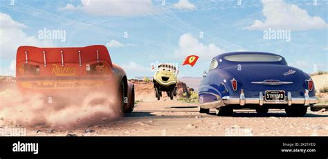 LIGHTNING MCQUEEN, DOC HUDSON, CARS, 2006 Stock Photo - Alamy