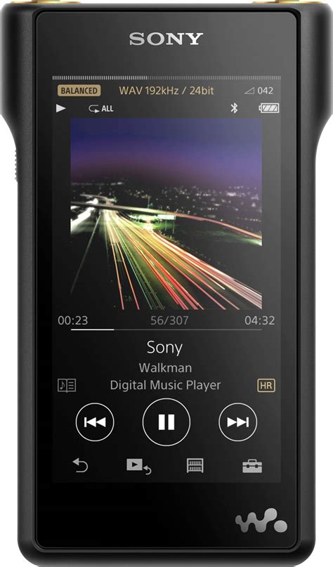 Sony High-Resolution Walkman NW-WM1A Hi-Res 128GB* MP3 Player Black NWWM1A - Best Buy