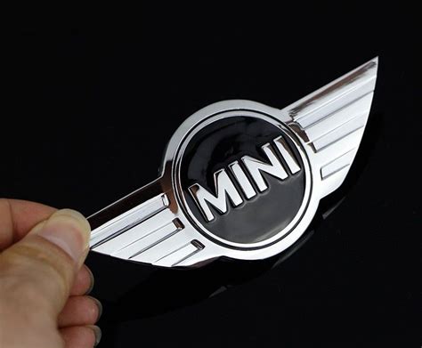 2020 Mini Cooper Logo 3D Car Stickers Metal Emblems For MINI Car Front Badge Logo With 3M ...