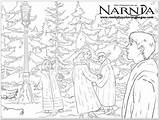 Narnia Coloring Pages sketch template