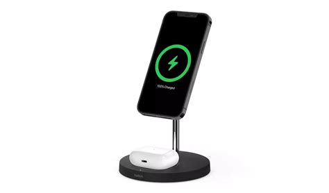 Belkin 2-in-1 MagSafe Wireless Charging Stand - Black | Telefonati Kuwait