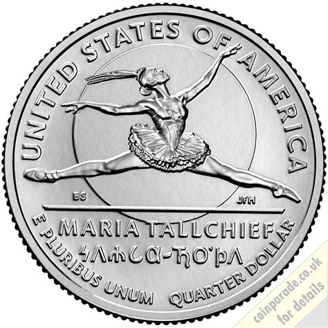 2023 Quarter - Maria Tallchief - Coin Parade