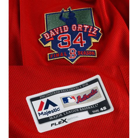 David Ortiz Signed Red Sox Final Season Jersey (MLB & Fanatics ...