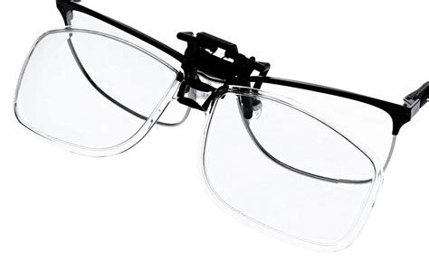 Clip On Flip Up Reading Glasses with Lens Adds +1.00 to +5.00