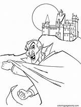 Vampire Coloring Pages  For Kids And Adults sketch template