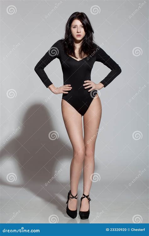 Model Posing, Hands on Waist Stock Photo - Image of alone, gorgeous ...