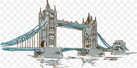 London Bridge Tower Of London Tower Bridge, PNG, 954x476px, London Bridge, Bridge, Cartoon ...