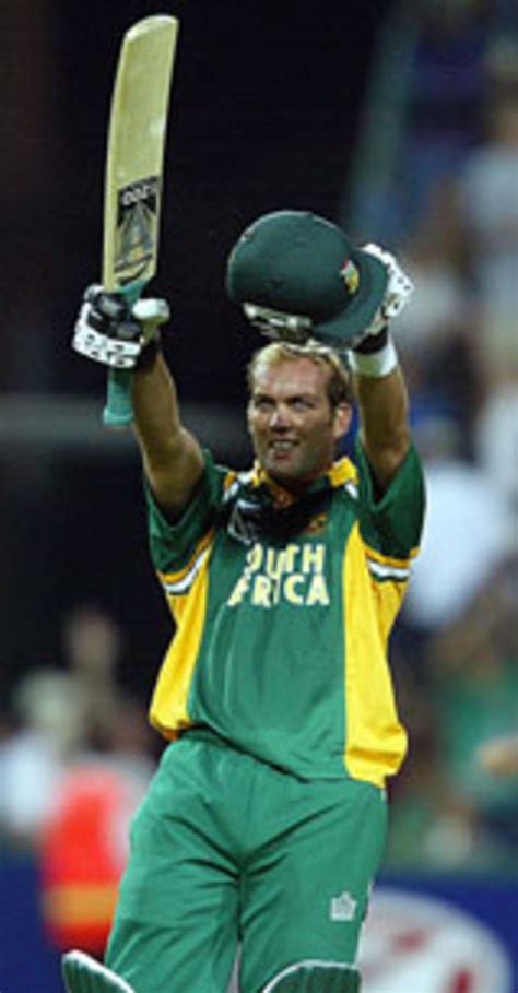 Jacques Kallis celebrates his hundred | ESPNcricinfo.com