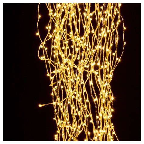 Christmas waterfall lights 1530 nanoleds warm white internal | online sales on HOLYART.com