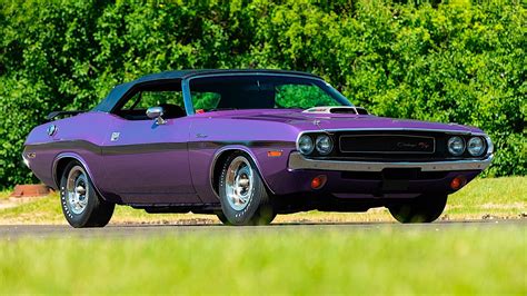 Plum Crazy 1970 Dodge Challenger Is an R/T Trickster, Not Born This Way ...