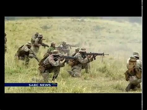 SANDF's open day showcase jungle warfare tactics - YouTube