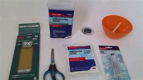 Fiberglass Repair Kit For Bathtub