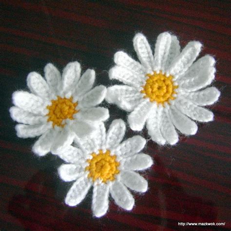 daisy applique