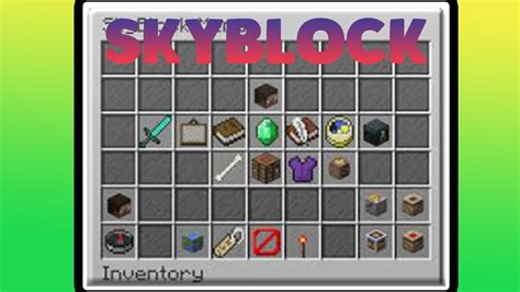 Hypixel Skyblock Tutorial [2] The Skyblock Menu! - YouTube