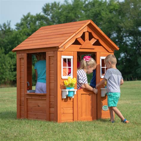 Timberlake Playhouse - Playhouses | Backyard Discovery