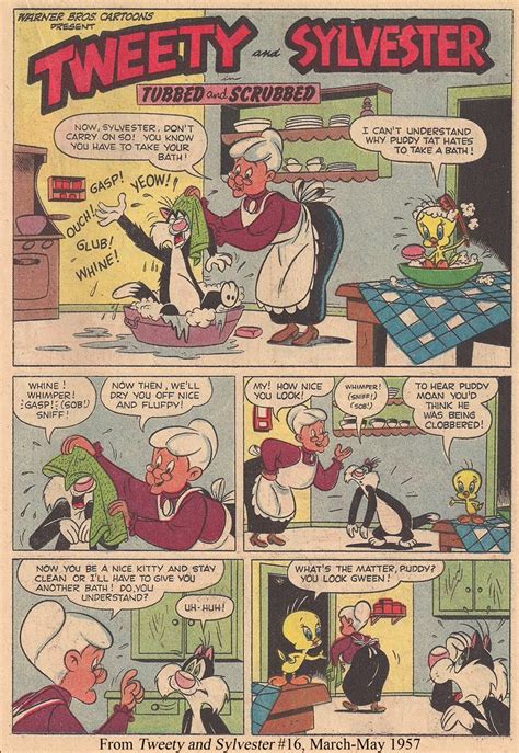 Looney Tunes and Merrie Melodies Comics: Tweety and Sylvester #16 (Dell ...