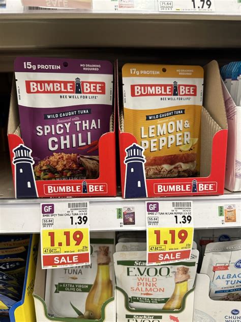 Bumble Bee Tuna Pouches as low as 94¢! - Kroger Krazy