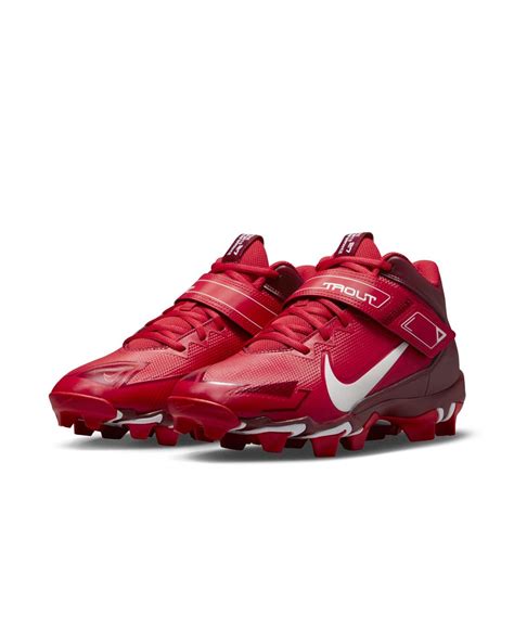 Nike Force Trout 8 Keystone Baseball Cleats in Red for Men | Lyst