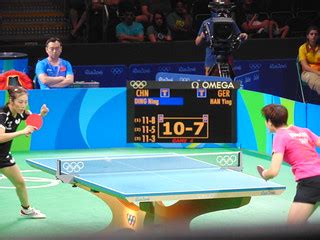 Rio 2016 - Women's table tennis quarter finals | Sander van Ginkel | Flickr