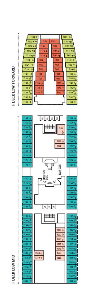 P&O Aurora Deck Plans | Deck 0 | Iglucruise.com