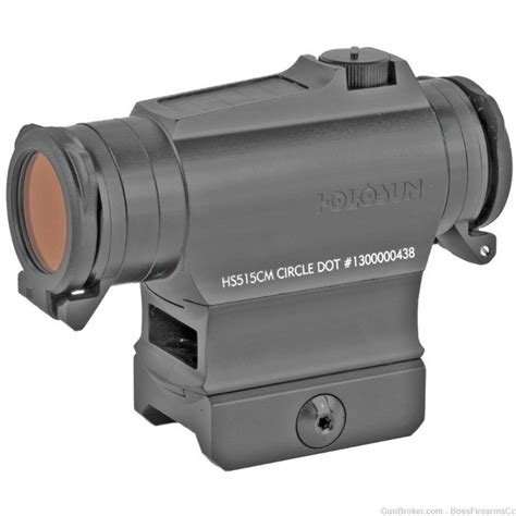 Holosun 515CM 2 MOA Red Dot Sight w/ 65 MOA Ring