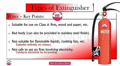 Class A Fire Extinguisher Colour / Ii have highlighted the different ...