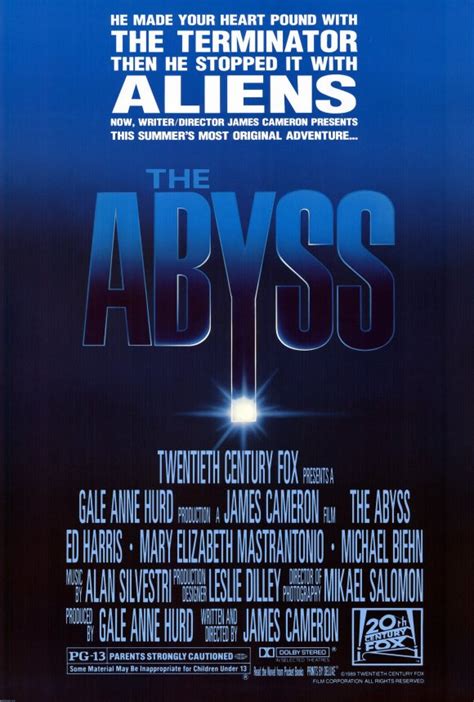 The Abyss Movie Posters From Movie Poster Shop