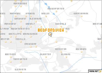 Bedfordview (South Africa) map - nona.net