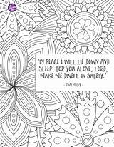 Bible Verse Coloring Page Psalm 48 Printable Et  Vrogueco sketch template