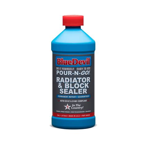 BlueDevil Radiator & Block Sealer - Stop Leaks Repair Liquid - Walmart.com