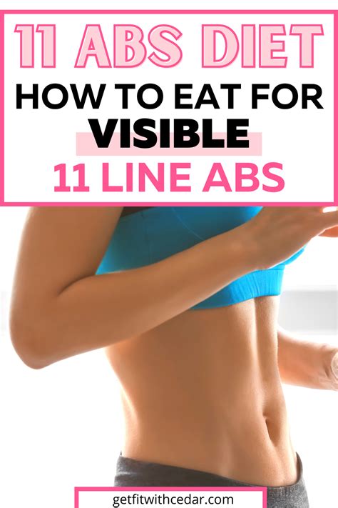 How to Eat for 11 Line Abs | Abs workout for women, How to get abs, Get abs fast