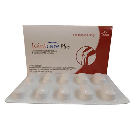 Jointcare Plus | 750 mg+50 mg | Tablet | Kumudini Pharma Ltd. | Indications, Pharmacology ...