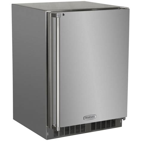 Marvel MORF224SS31A 24" Outdoor Refrigerator with Freezer or Ice Maker ...