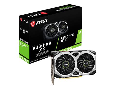 MSI GeForce GTX 1660 SUPER VENTUS XS OC