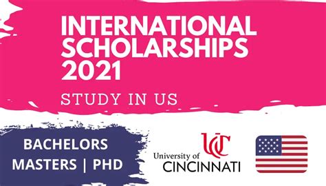 University of Cincinnati Scholarships for International Students 2021 ...