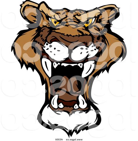 Mountain Lion Vector at GetDrawings | Free download