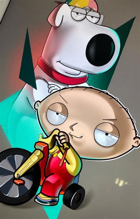 Brian & Stewie Griffin, Family Guy | Stewie griffin, Family guy cartoon ...