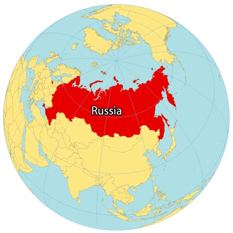 Russia Map - GIS Geography