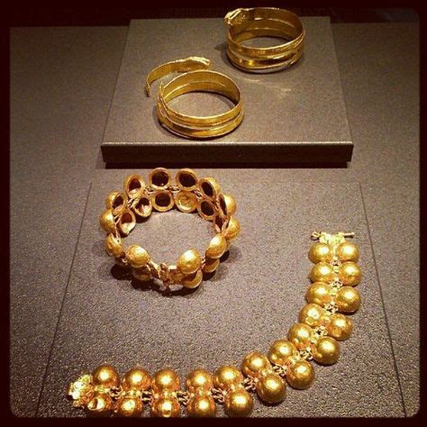 Gold bracelets, Archaeological Museum, Naples, Italy; "A Day in Pompeii," exhibit, Denver Museum ...