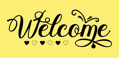 Colorful Welcome Design Template 10925879 Vector Art at Vecteezy